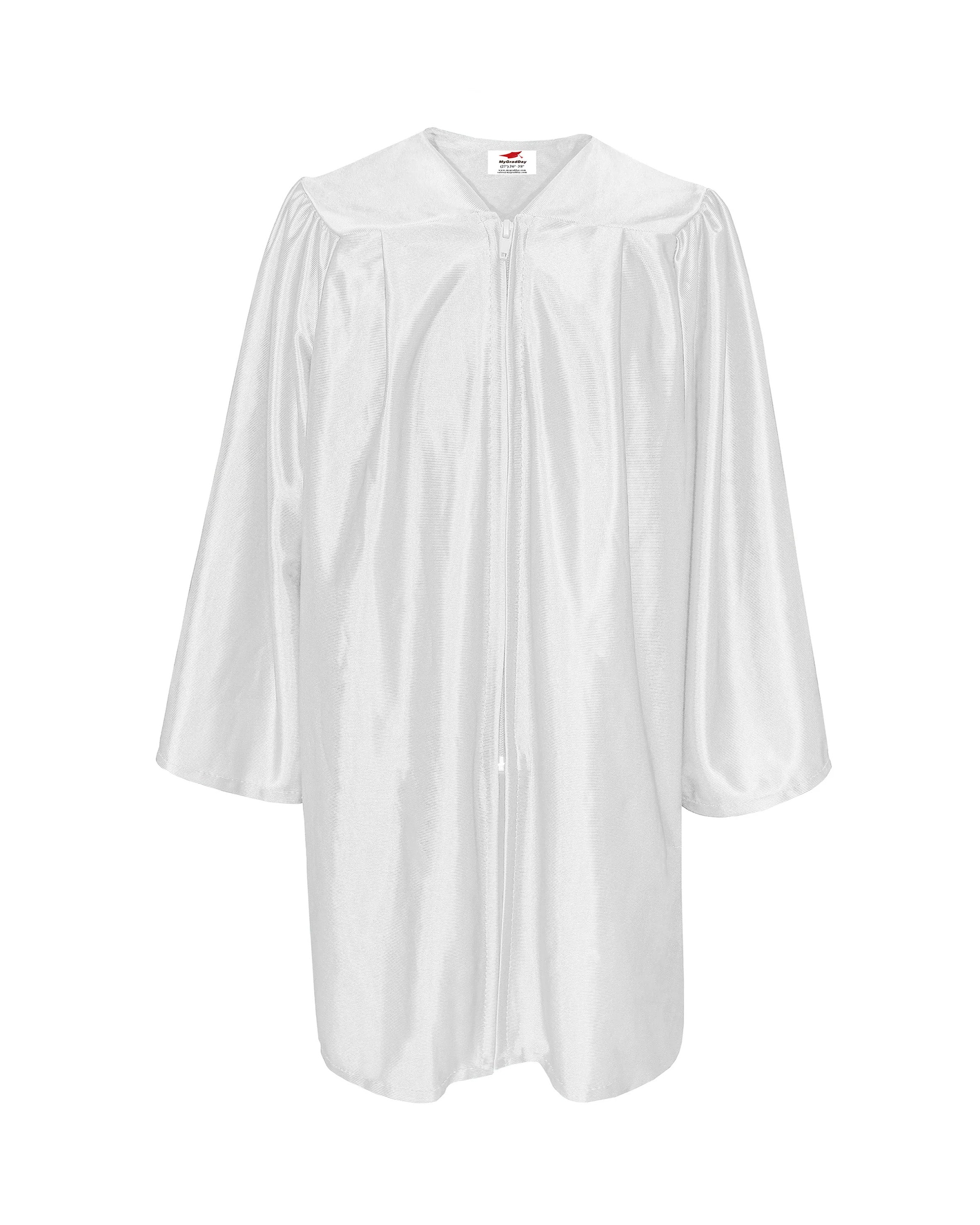 Shiny Preschool and Kindergarten Graduation Gown & Cap Tassel with 2025 Year Charm and stole