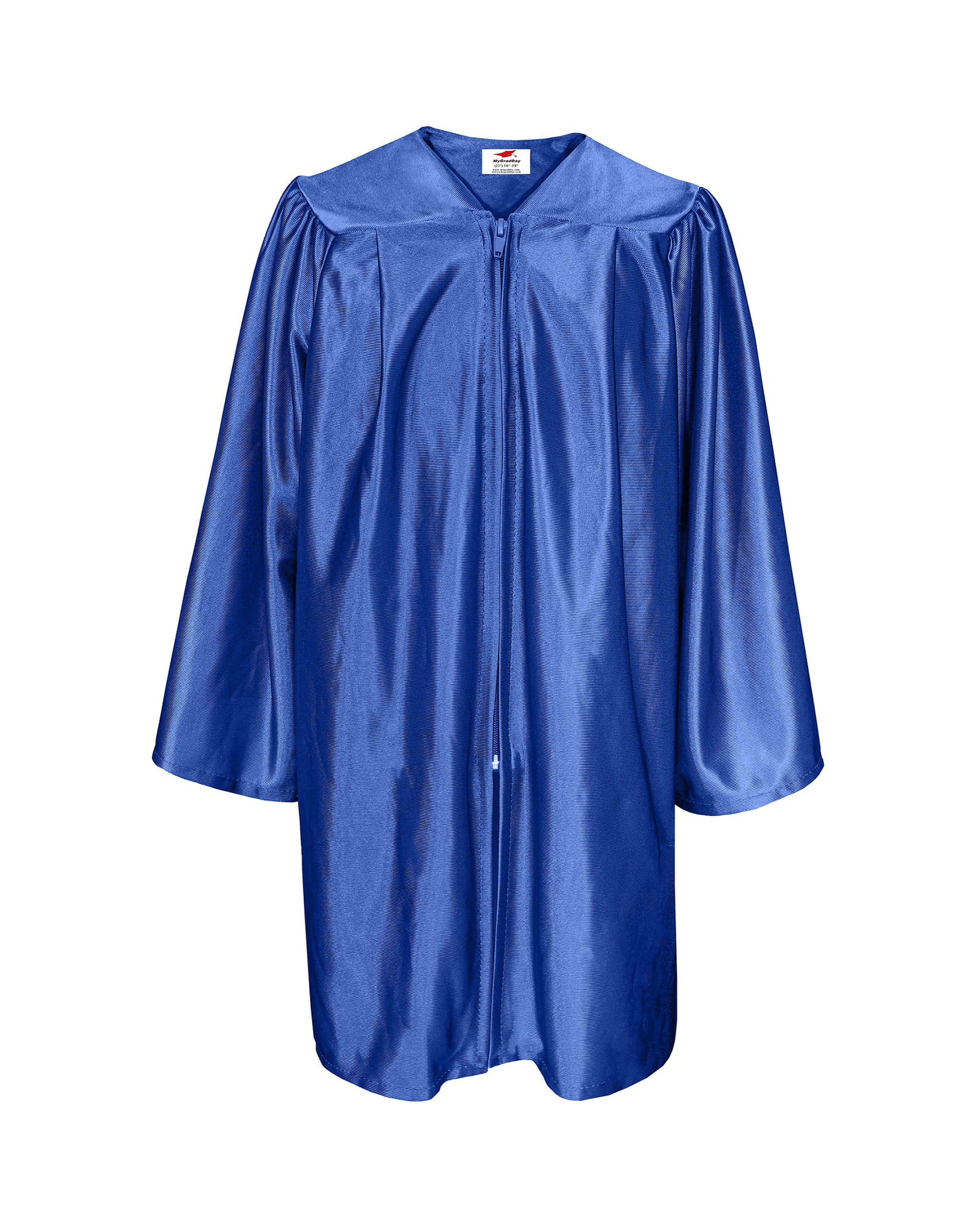 Shiny Preschool and Kindergarten Graduation Gown & Cap Tassel with 2025 Year Charm and stole