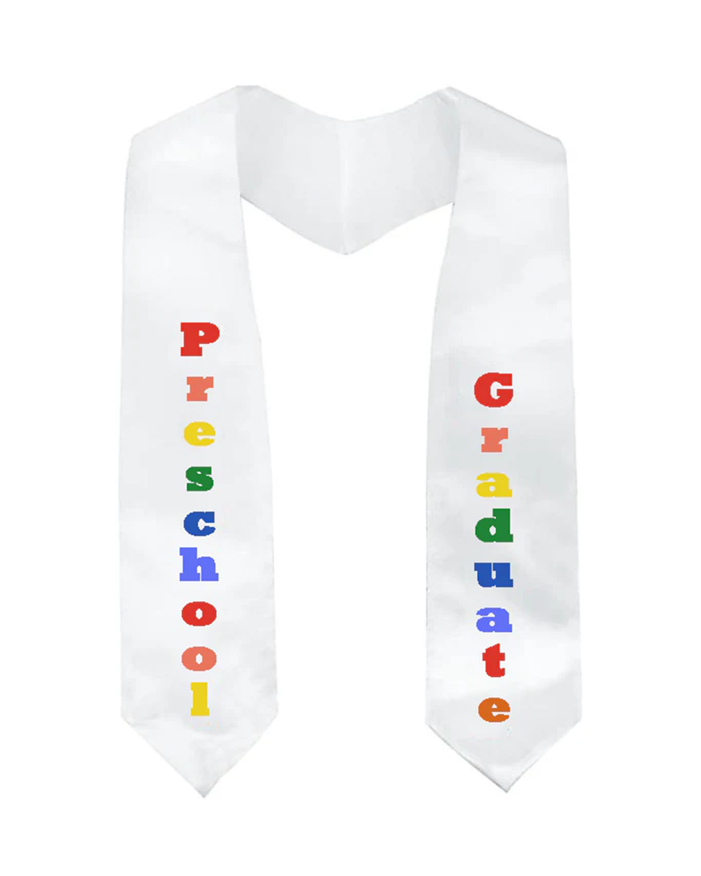 Shiny Preschool and Kindergarten Graduation Gown & Cap Tassel with 2025 Year Charm and stole