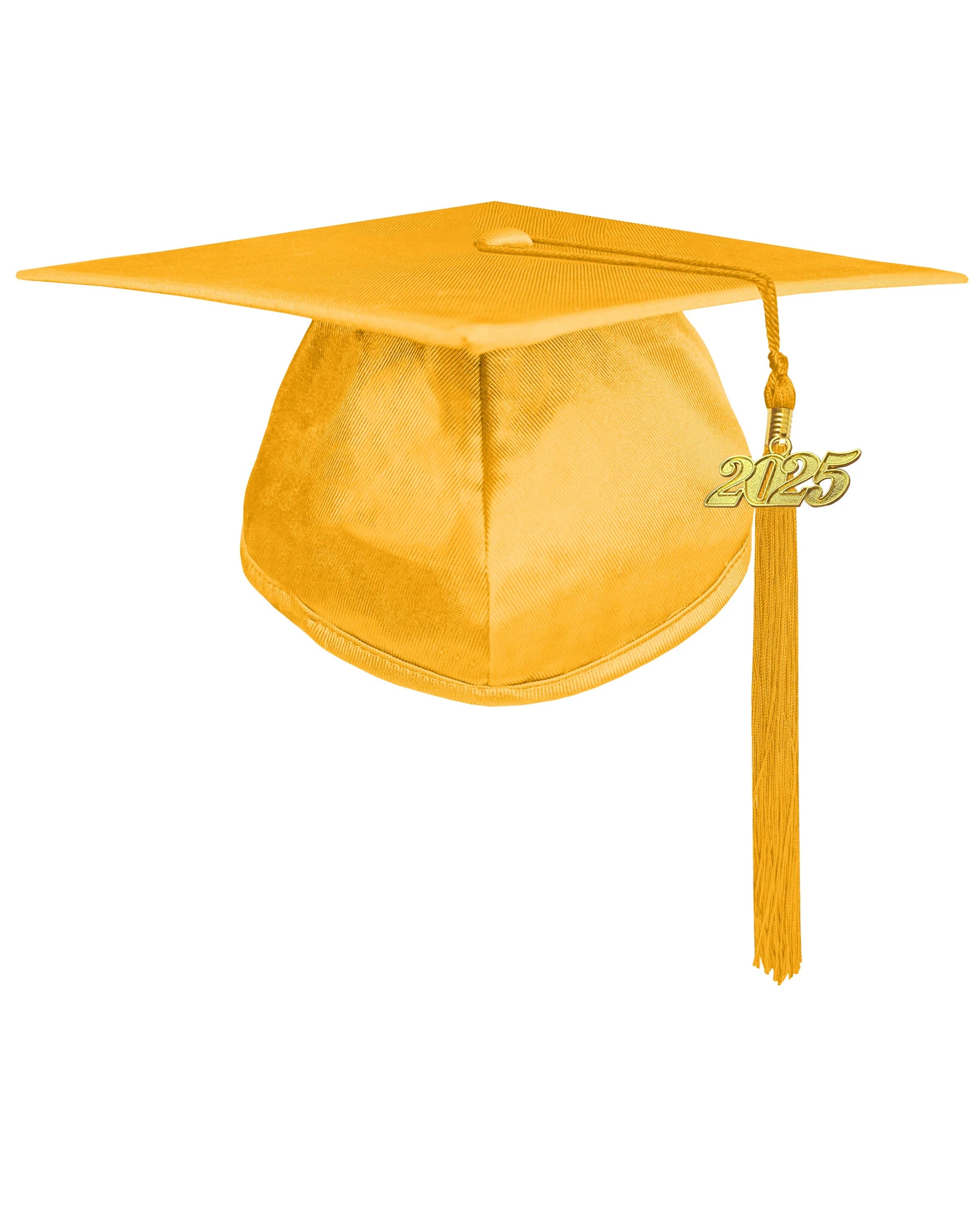 Shiny Preschool and Kindergarten Graduation Gown & Cap Tassel with 2025 Year Charm and stole
