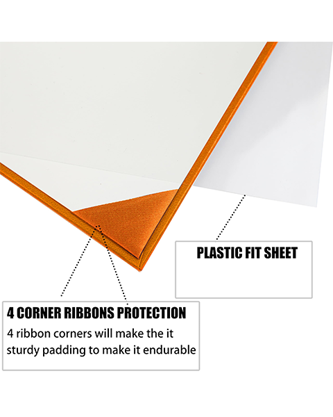 Smooth Graduation Diploma Cover Imprinted "Diploma of Graduation" Certificate Cover 8 1/2" x 11"