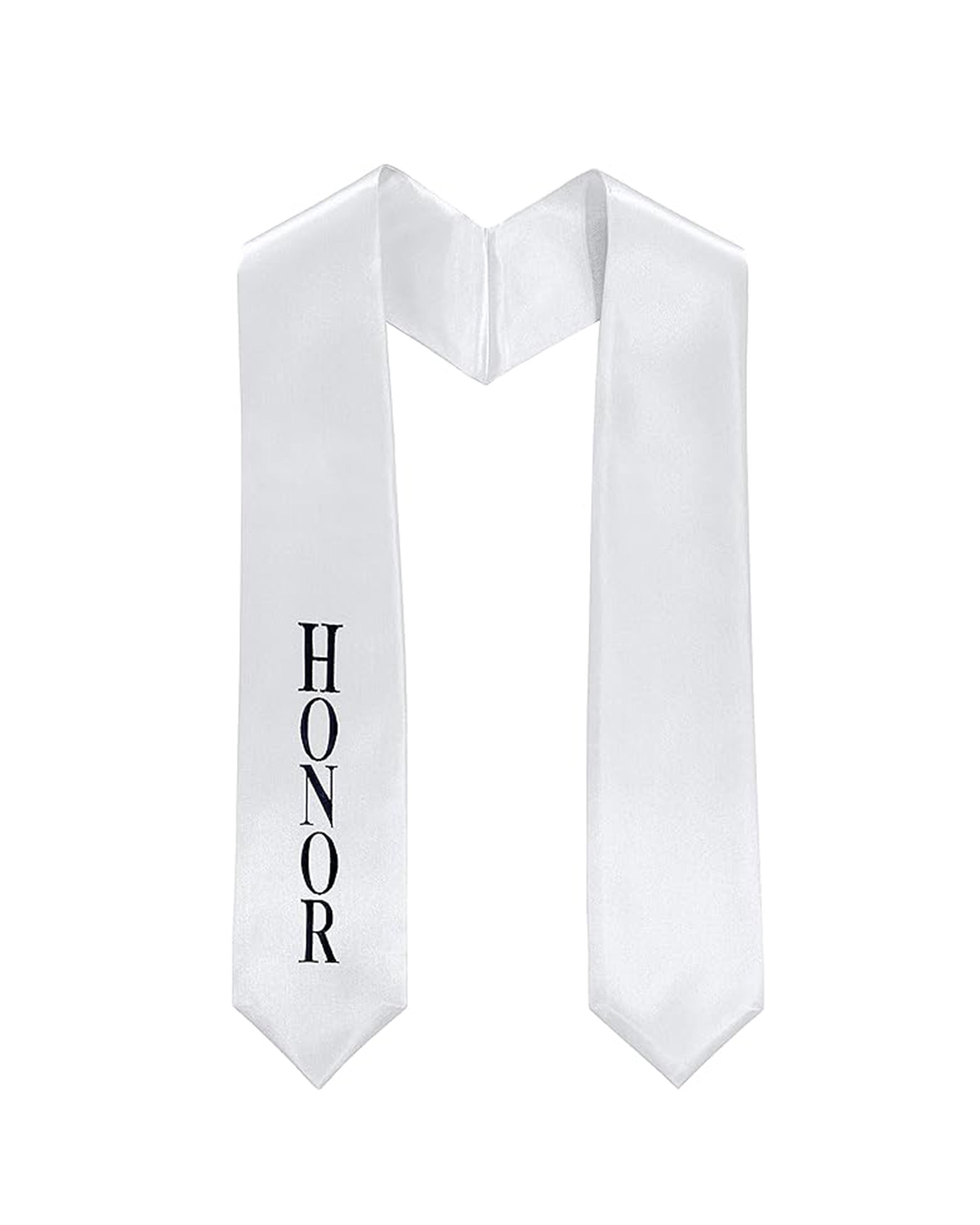Adult Graduation Honor Stole | Embroidery Graduation Stole 60”Long