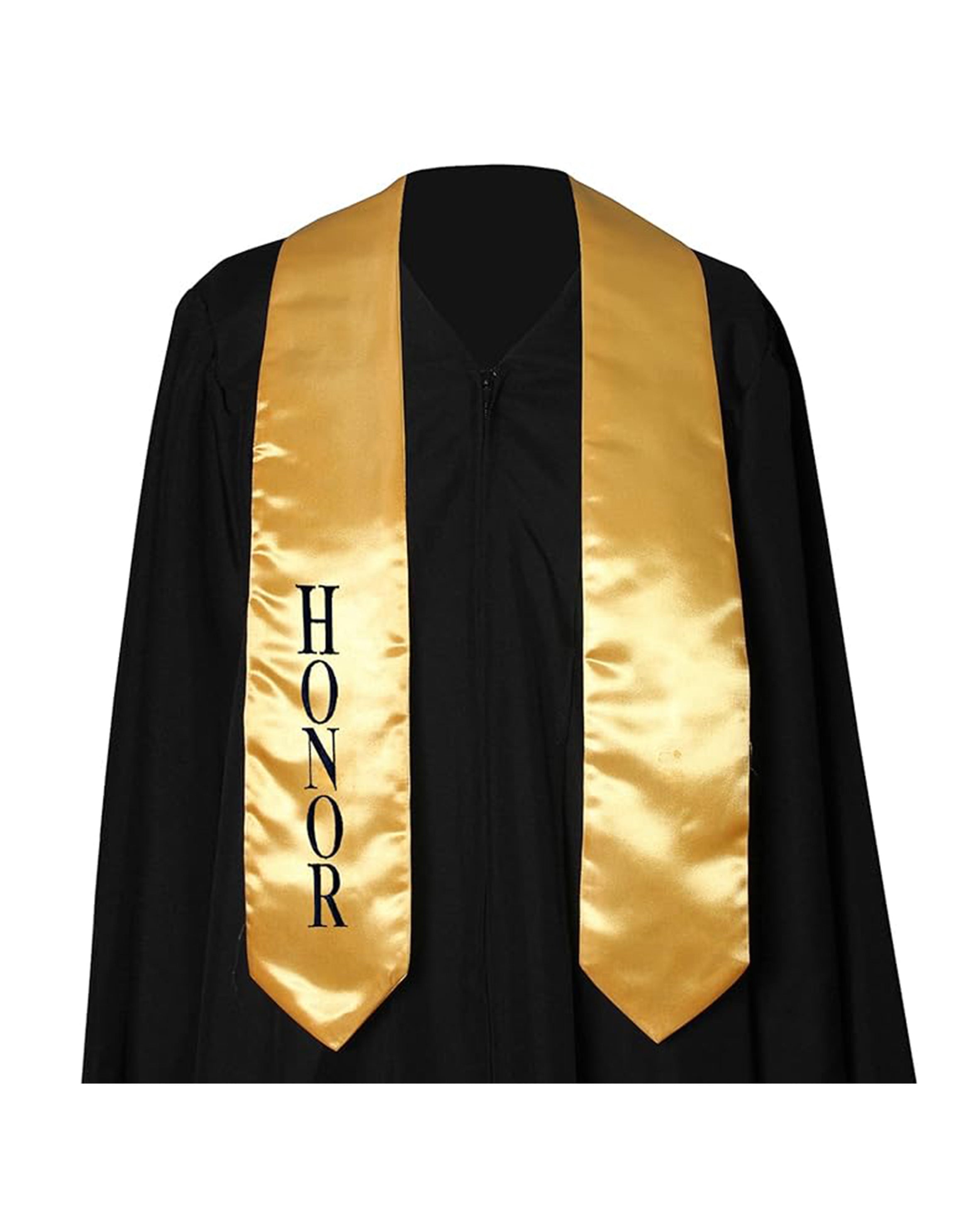 Adult Graduation Honor Stole | Embroidery Graduation Stole 60”Long
