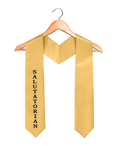 Adult Graduation Honor Stole | Embroidery Graduation Stole 60”Long