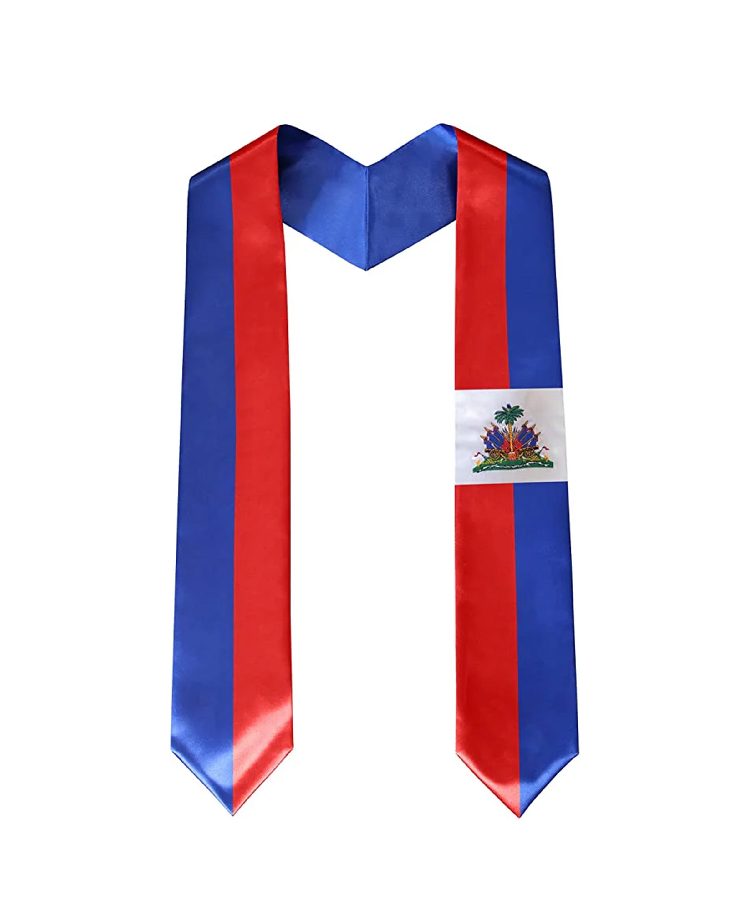 Country Flag Graduation Stole Embroidery for International Students