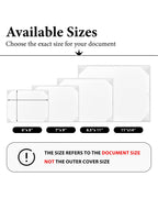 Diploma Cover 6" x 8" 7" x 9" 8.5" x 11" 11" x 14" Graduation Certificate Holder