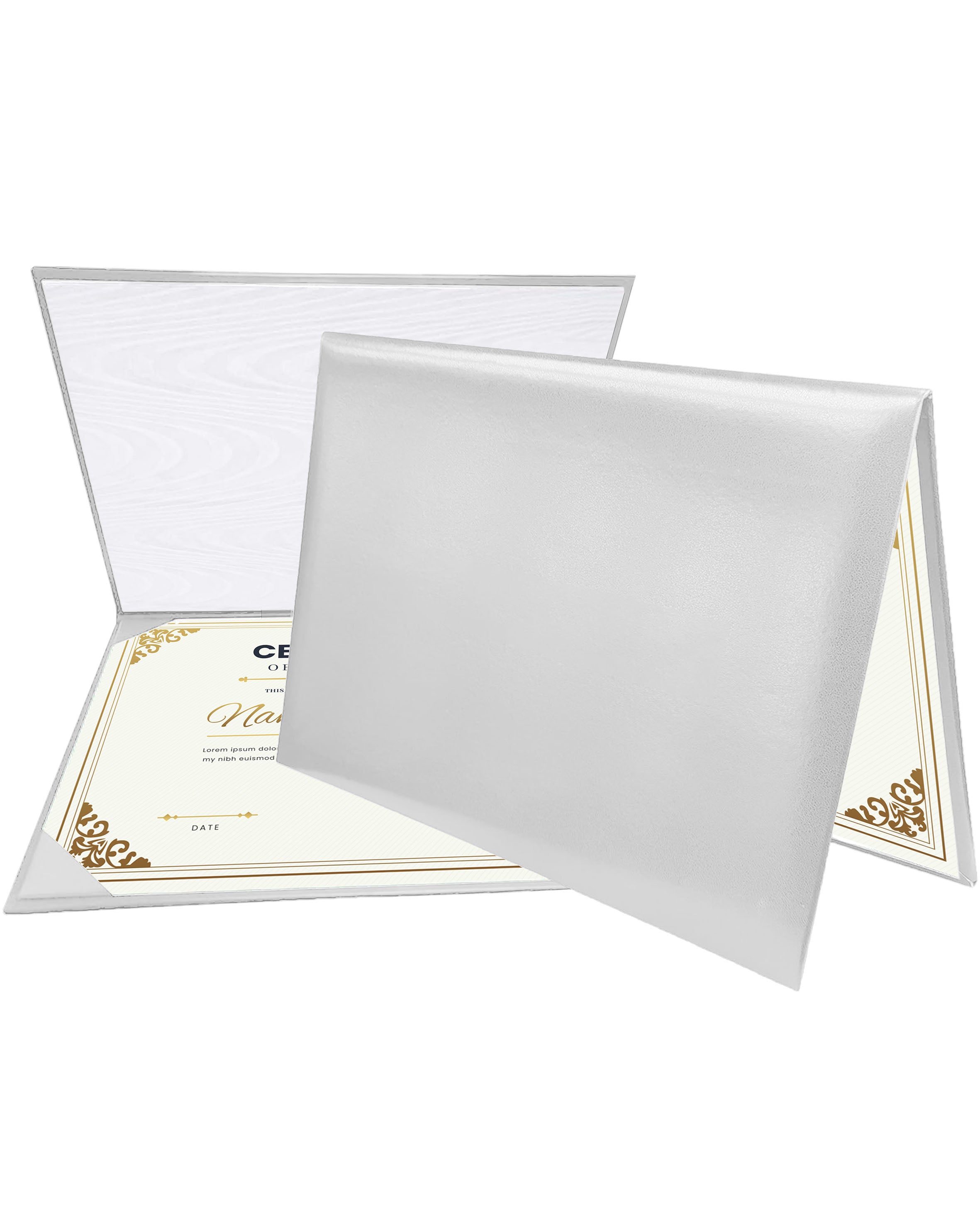 Diploma Cover 6" x 8" 7" x 9" 8.5" x 11" 11" x 14" Graduation Certificate Holder