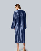Unisex Shiny Graduation Gown Choir Robe for Church for Baptism Confirmation Choir Officiant or School