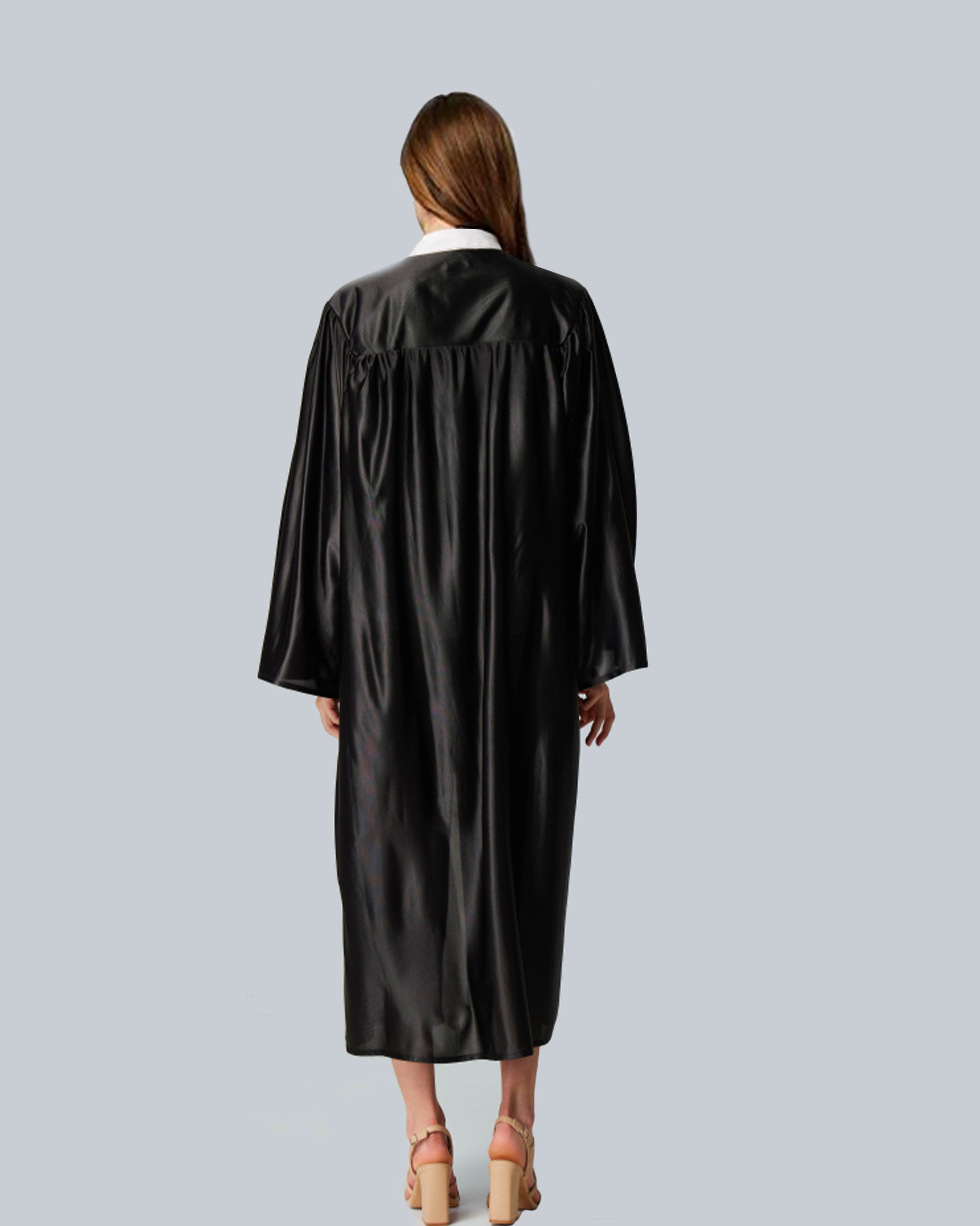 Unisex Shiny Graduation Gown Choir Robe for Church for Baptism Confirmation Choir Officiant or School