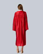 Unisex Shiny Graduation Gown Choir Robe for Church for Baptism Confirmation Choir Officiant or School
