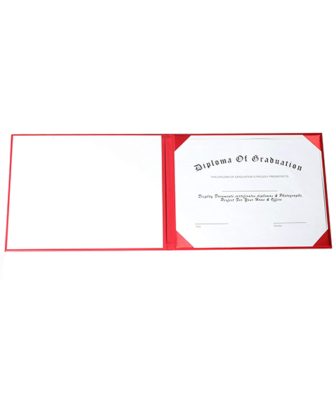 MyGradDay Customization Diploma Cover 8.5x11 Diploma Holder Graduation Certificate Cover Smooth