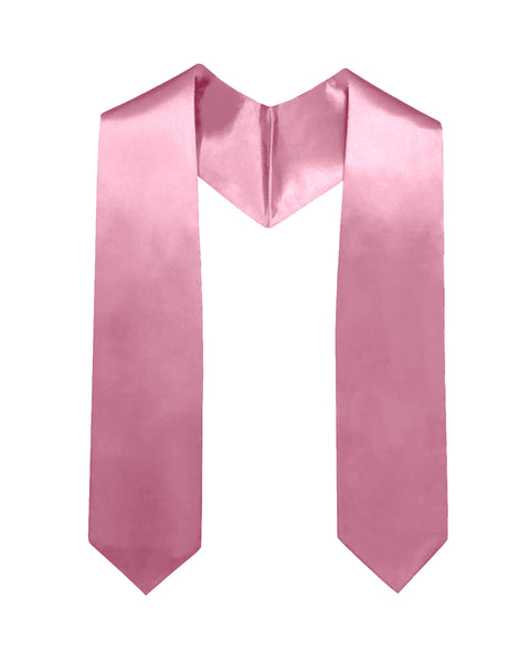 Unisex Kids Plain Graduation Stole 50” Total Length