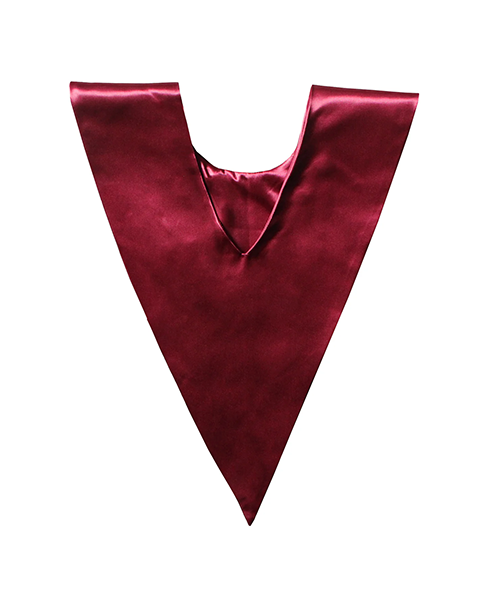 Traditional One Color V Stoles | Graduation Stole | Choir Stole