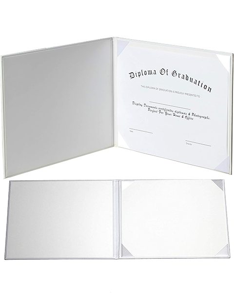 MyGradDay Customization Diploma Cover 8.5x11 Diploma Holder Graduation Certificate Cover Smooth