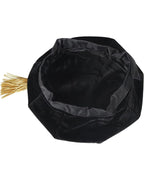 Deluxe Doctoral Graduation Gown with No Piping and Doctoral Tam Package ( Rich Color )