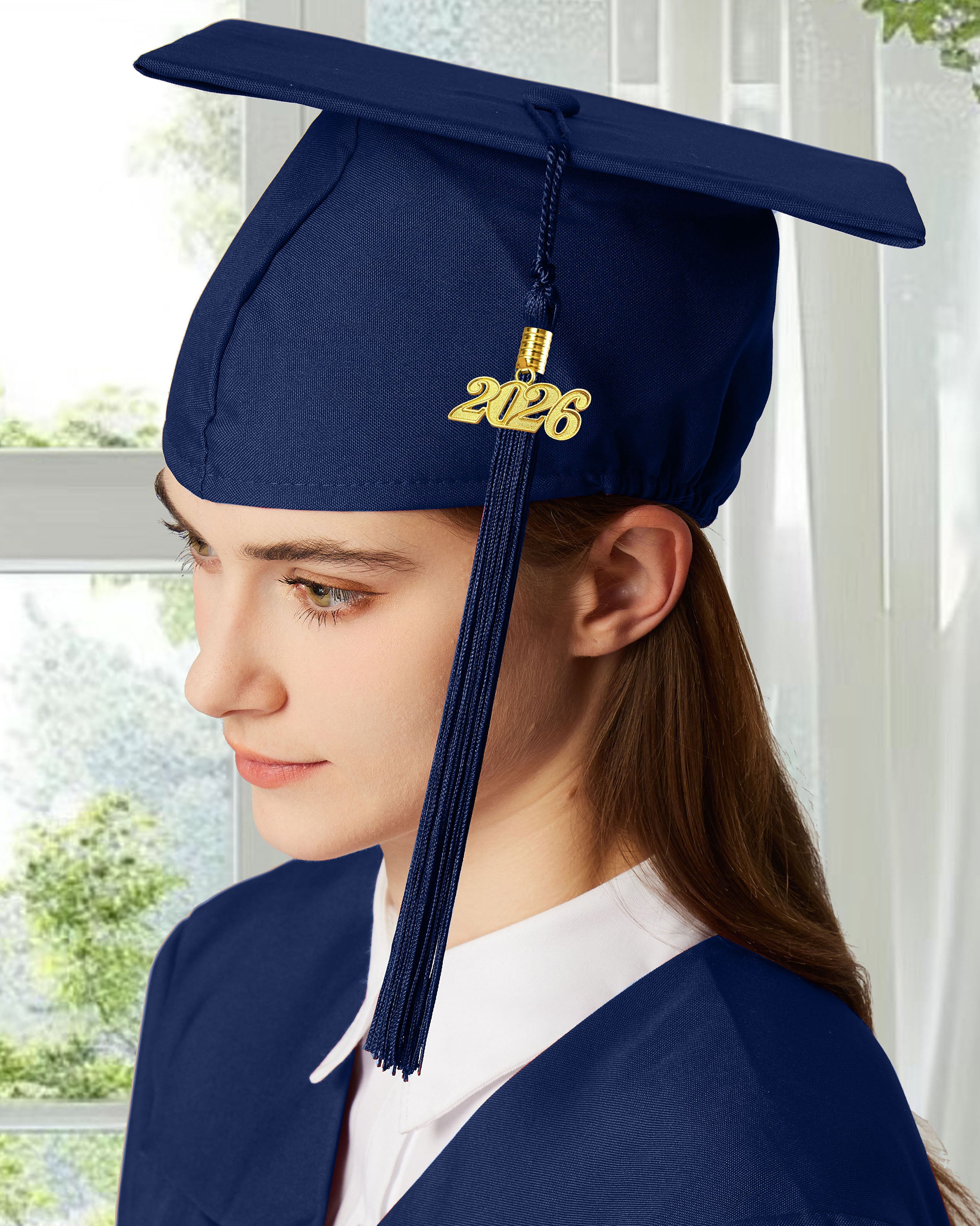 Graduation Tassel with 2026 Year Charm For Cap and Gown ( Rich Color )