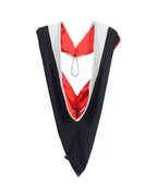 MyGradDay Unisex Master Graduation Gown Cap and Hood Master Regalia with 2026 Tassel