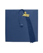 Unisex Kindergarten Shiny Graduation Cap for Pre-school with Tassel 2026 Year Charm (Rich Color)