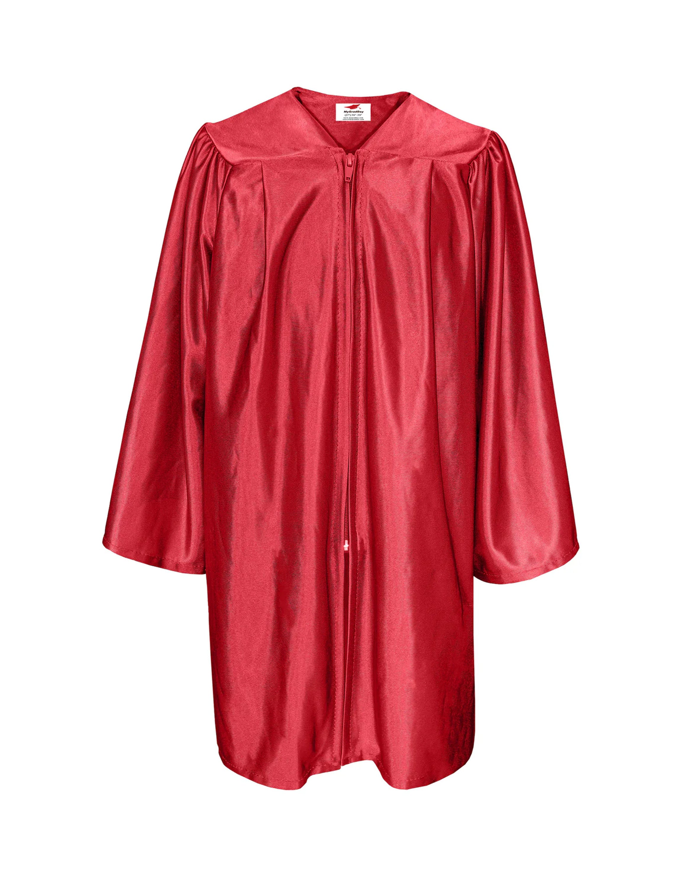 Unisex Pre-school and Kindergarten Graduation Gown | Choir Robe For Kids Shiny Finish