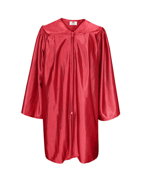 Unisex Pre-school and Kindergarten Graduation Gown | Choir Robe For Kids Shiny Finish