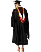 MyGradDay Unisex Master Graduation Gown Cap and Hood Master Regalia with 2026 Tassel