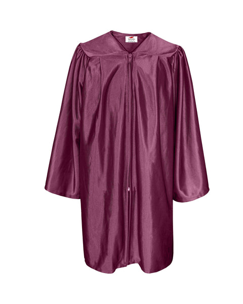 Unisex Pre-school and Kindergarten Graduation Gown | Choir Robe For Kids Shiny Finish