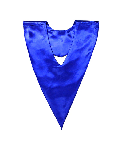 Traditional One Color V Stoles | Graduation Stole | Choir Stole
