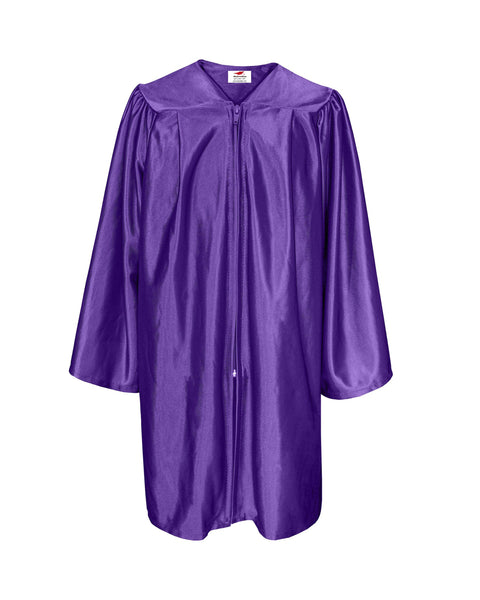 Unisex Pre-school and Kindergarten Graduation Gown | Choir Robe For Kids Shiny Finish