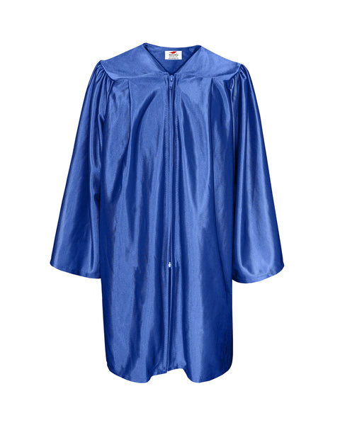 Unisex Pre-school and Kindergarten Graduation Gown | Choir Robe For Kids Shiny Finish