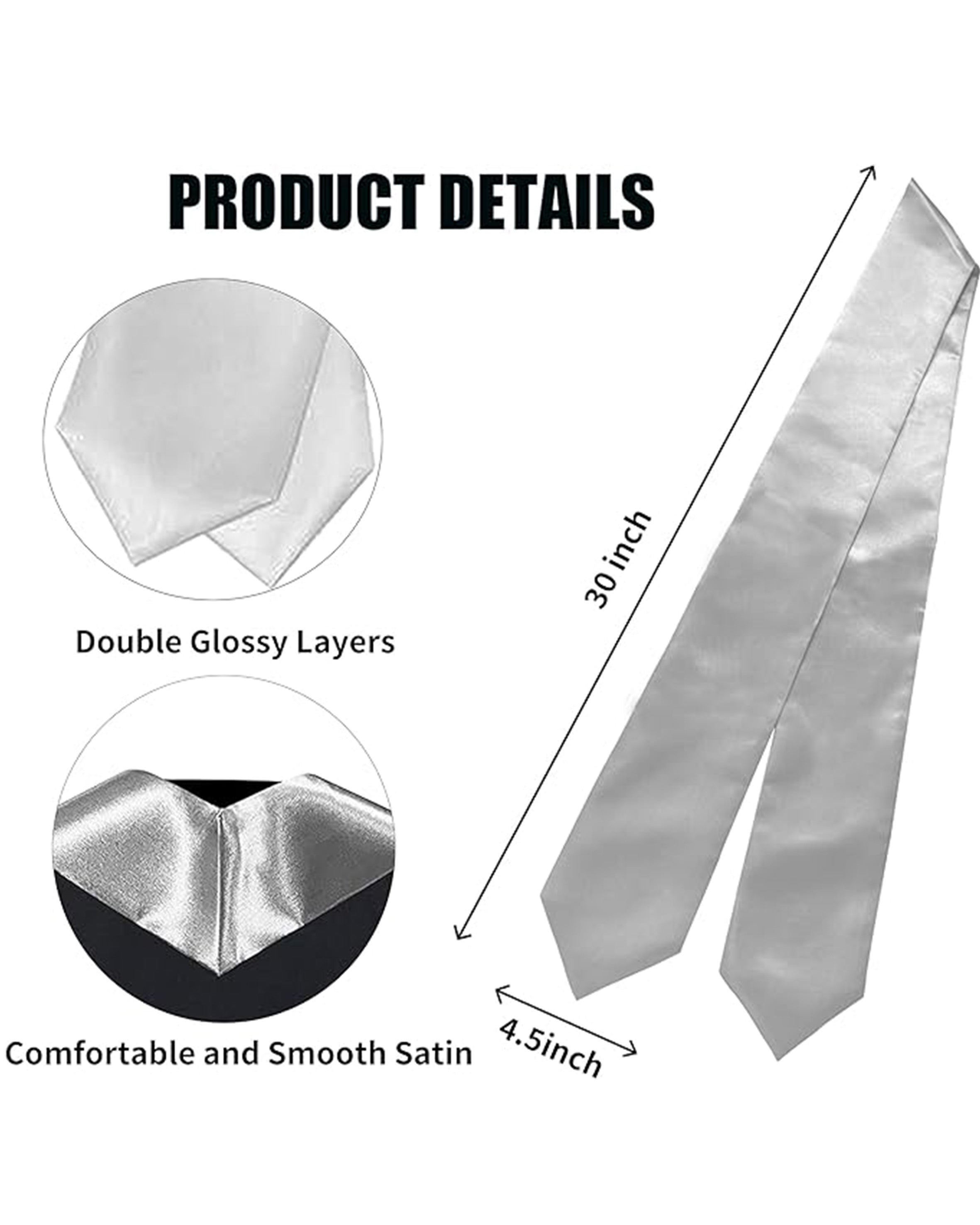 Unisex Graduation Stole | Choir Stole  Adult  60''