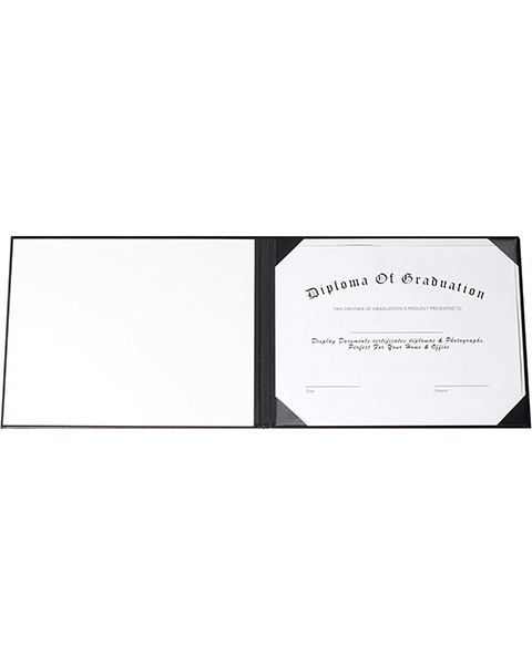 MyGradDay Customization Diploma Cover 8.5x11 Diploma Holder Graduation Certificate Cover Smooth