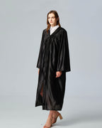 Unisex Shiny Graduation Gown Choir Robe for Church for Baptism Confirmation Choir Officiant or School