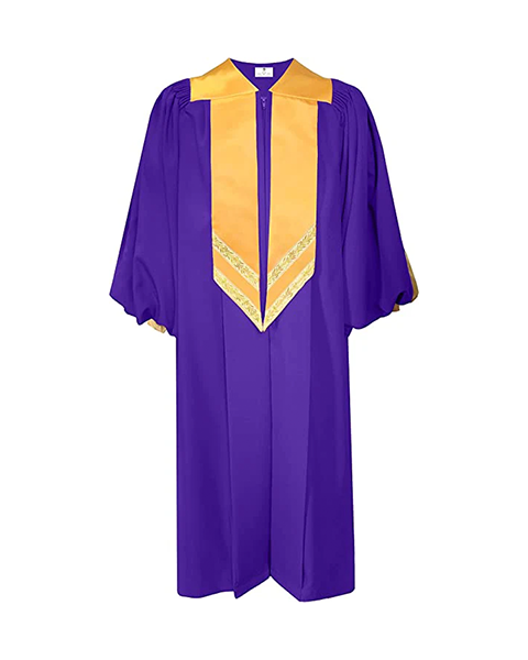 Deluxe Crescendo Choir Robe with Cuff Sleeves for Adult