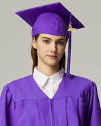 MyGradDay Unisex Adult Matte Graduation Cap with Tassel 2026 Year Charm