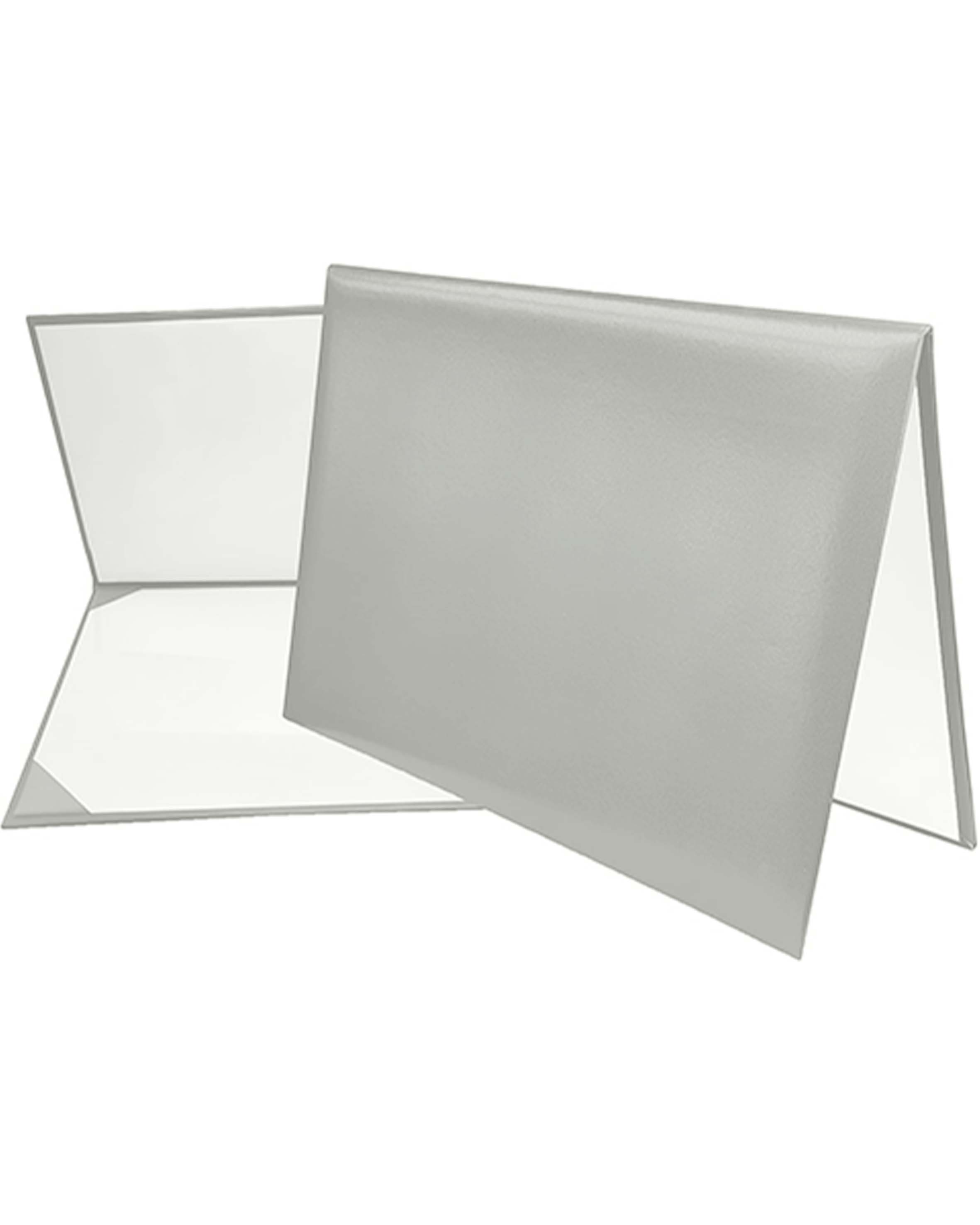 Smooth Leather Graduation Diploma Cover ( Tent Style-No printing ) Certificate Holder 8 1/2"x11"