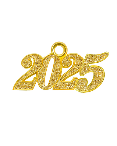 Graduation 2024/2025  Bling Year Charm with Rhinestones