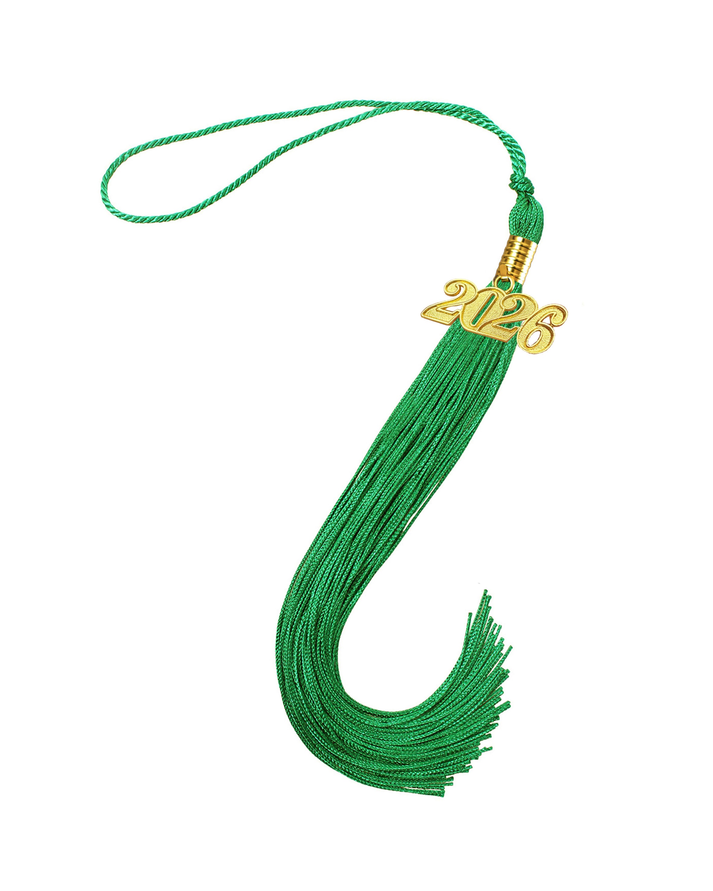Graduation Tassel with 2026 Year Charm For Cap and Gown ( Rich Color )