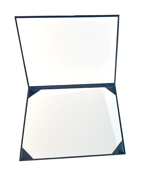 Customized Smooth Graduation Diploma Certificate Cover 8 1/2" x 11"