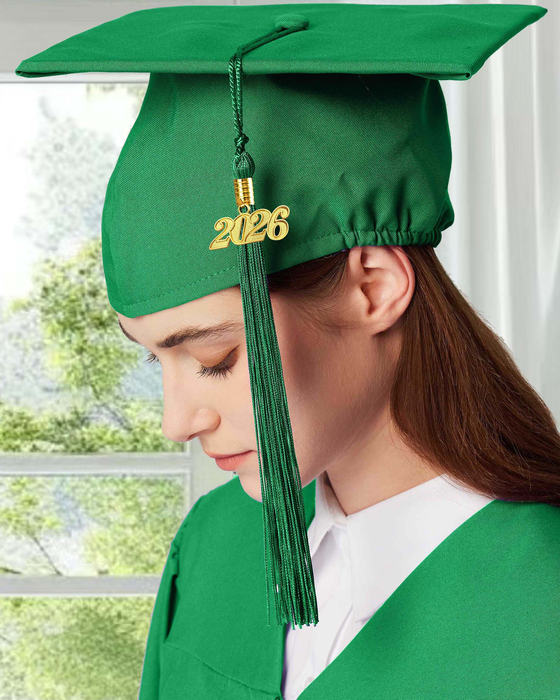 Graduation Tassel with 2026 Year Charm For Cap and Gown ( Rich Color )