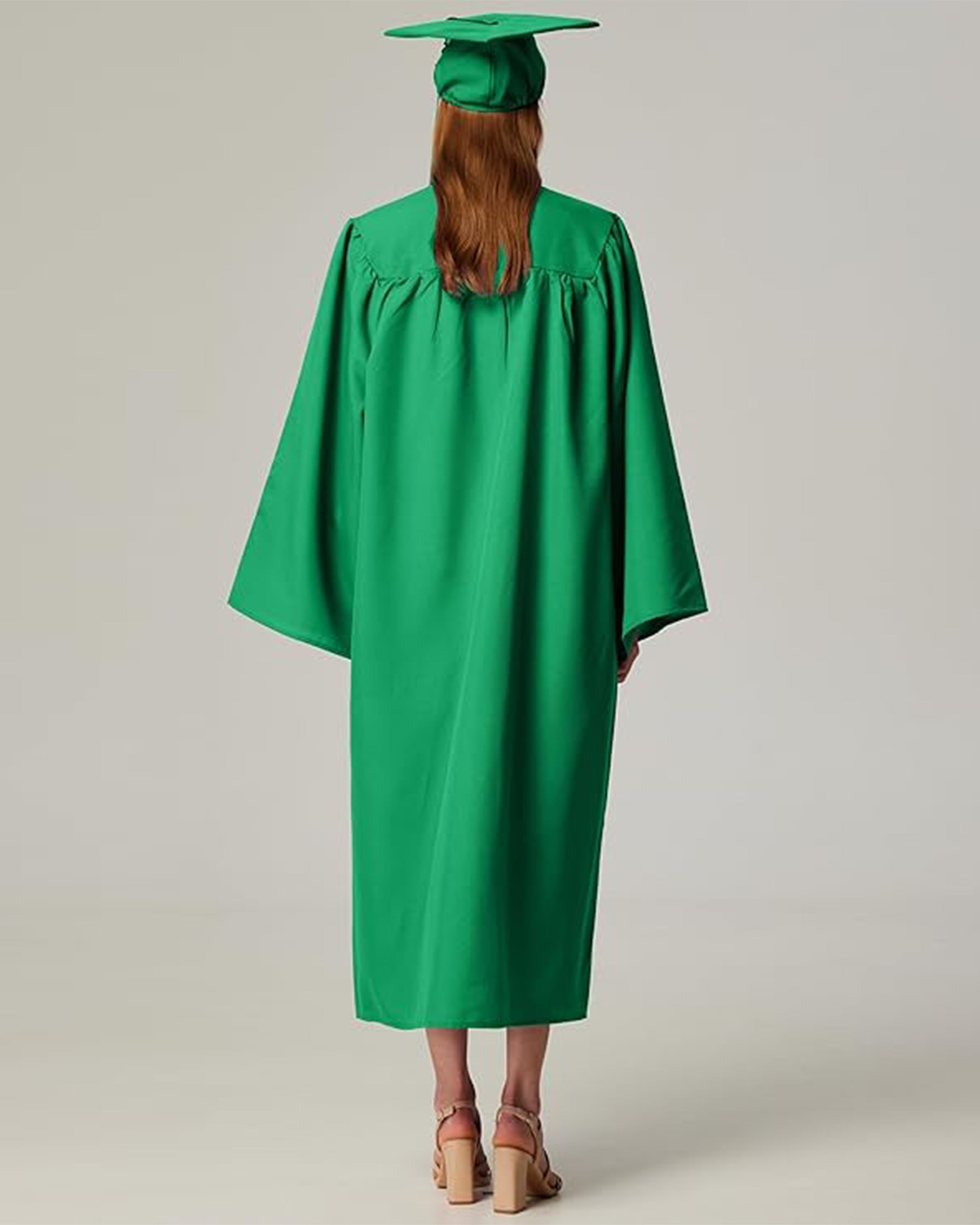 Unisex Matte Graduation Cap & Gown with Tassel 2026 Year Charm ( Rich Color )