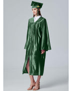 Unisex Shiny Graduation Cap and Gown with Tassel 2026 Year Charm ( Rich Color )