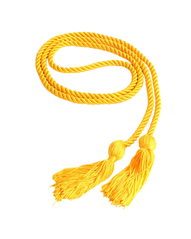 Graduation Honor Cord Single Colorful Royan Finish Cord Length 68"