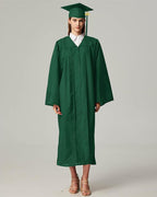 Unisex Matte Graduation Cap & Gown with Tassel 2026 Year Charm ( Rich Color )