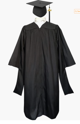 Rutgers Subscription only Doctoral Gown Doctoral Tam and Doctoral Hood，Master Cap and Gown ,hood
