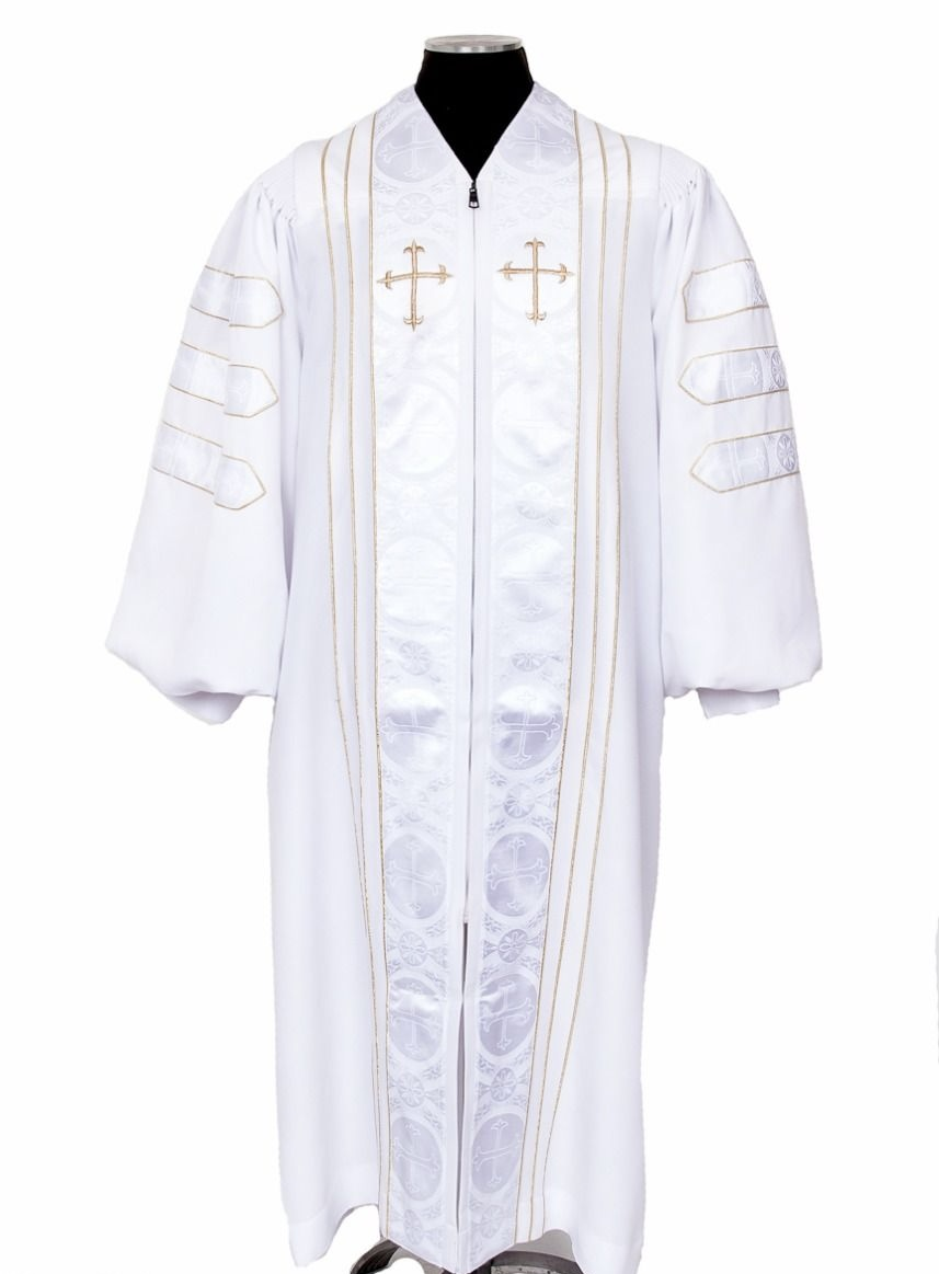 MyGradDay Black doctoral pulpit robes of Divinity Clergy Robe（复制）