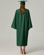 Unisex Matte Graduation Cap & Gown with Tassel 2026 Year Charm ( Rich Color )