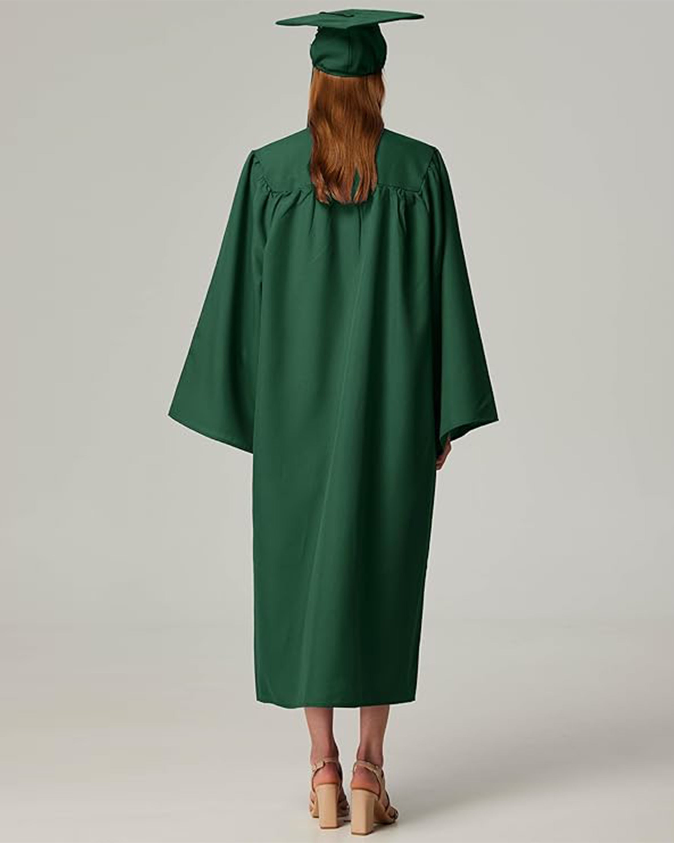 Unisex Matte Graduation Cap & Gown with Tassel 2026 Year Charm ( Rich Color )