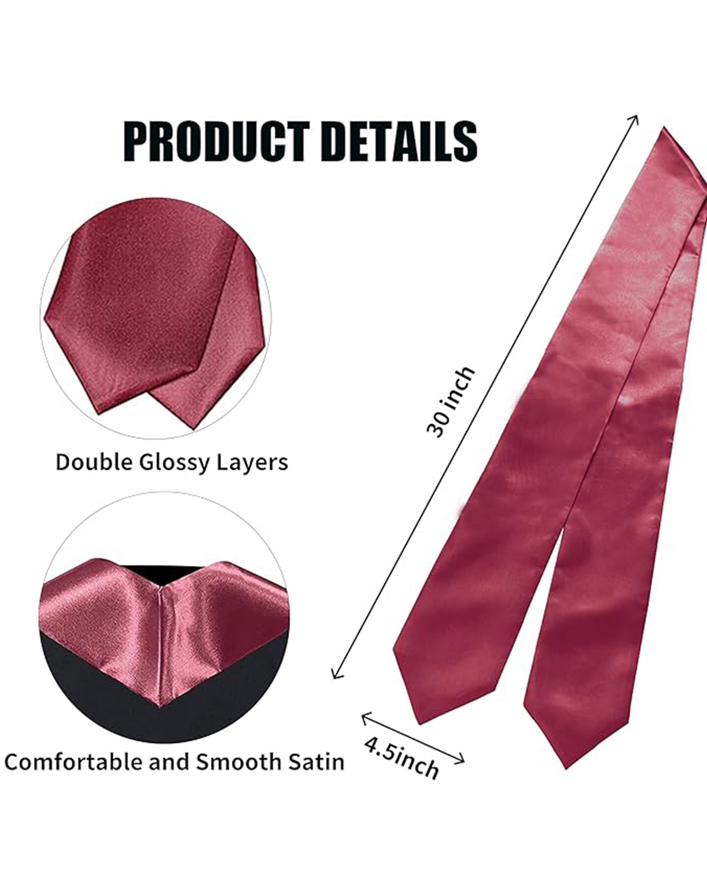 Unisex Graduation Stole | Choir Stole  Adult  60''