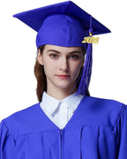 MyGradDay Unisex Adult Matte Graduation Cap with Tassel 2026 Year Charm