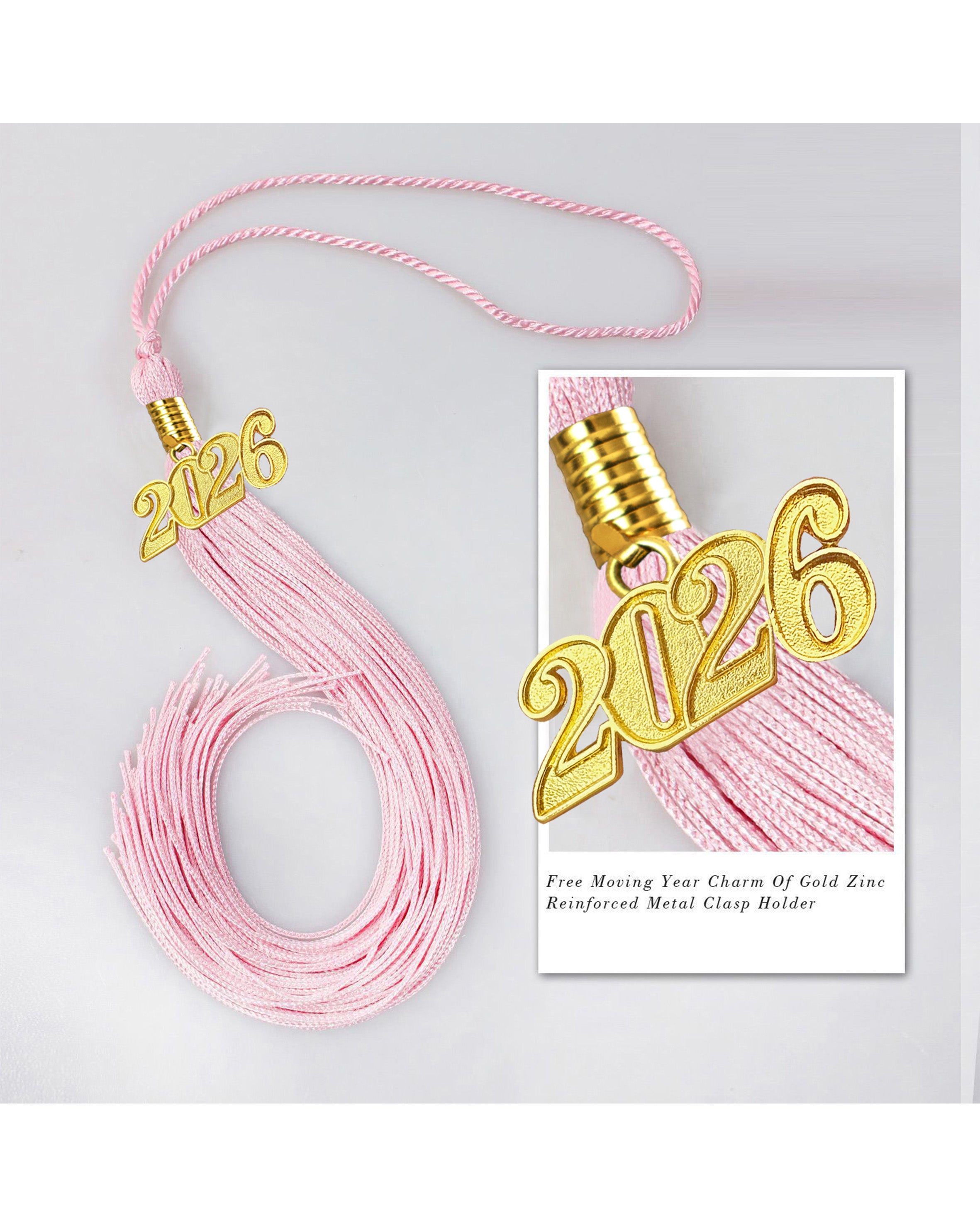 Graduation Tassel with 2026 Year Charm For Cap and Gown ( Rich Color )